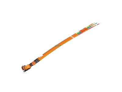 Trefaset kraftledning