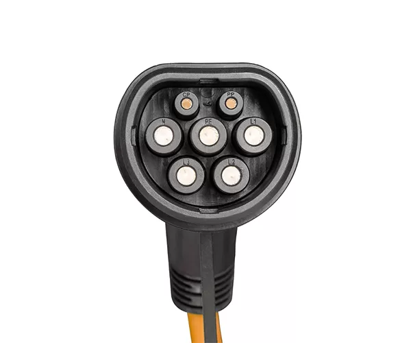 Type 2 ladekabel med åpen ende